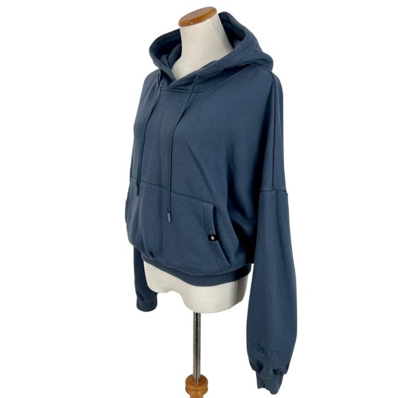 Popflex Denim Blue Pullover Cloud Hoodie - Picture 8 of 16